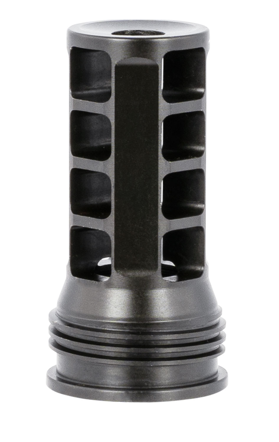 Huxwrx 1574 QD 762 Muzzle Brake Black with 5/8-24 tpi Threads, 2.30 OAL & 1.20 Diameter for 30 Cal AR-Platform