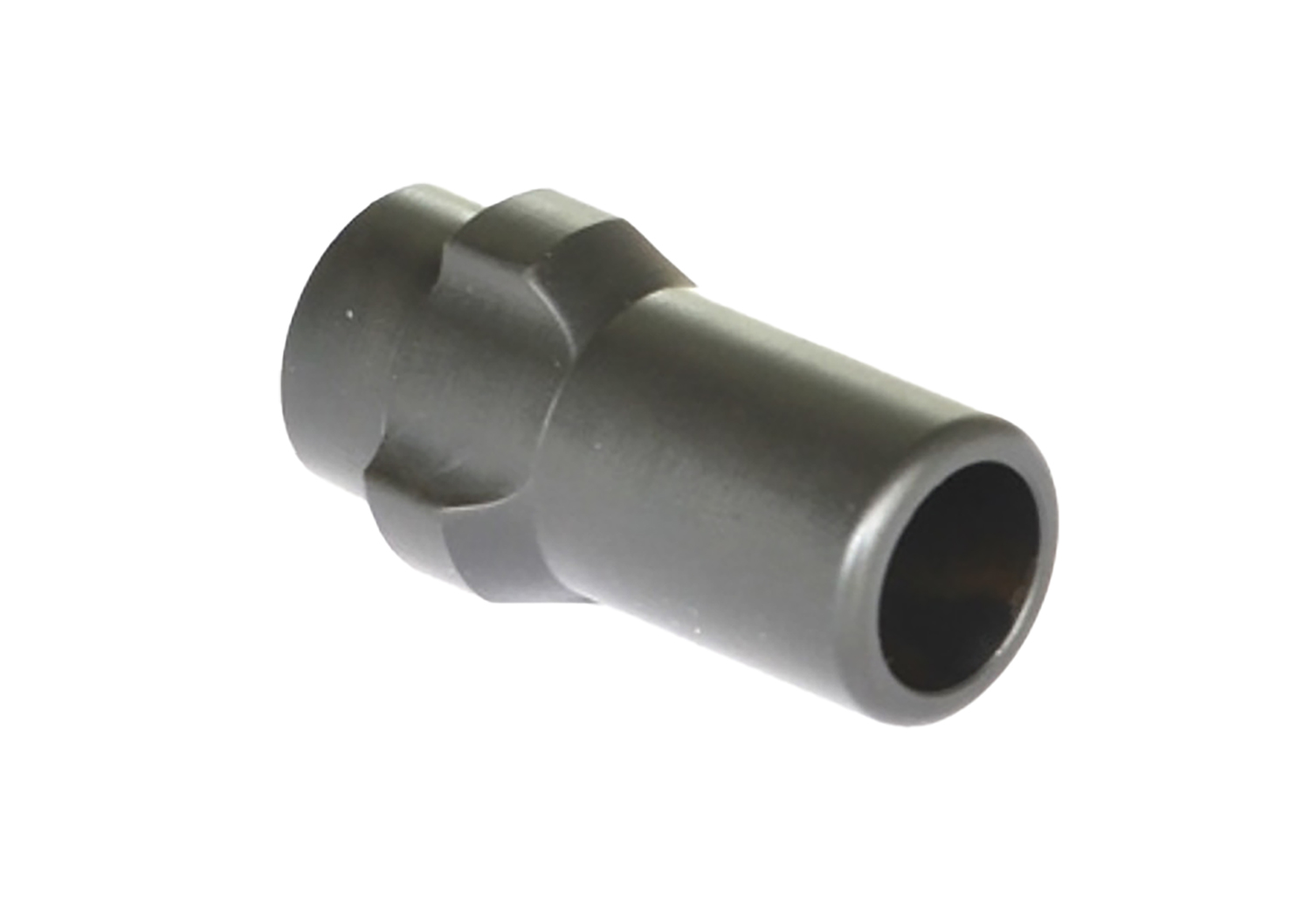 Griffin Armament 3L1228 3-Lug  9mm Luger 1/2-28 tpi 17-4 Stainless Steel Black Melonite QPQ