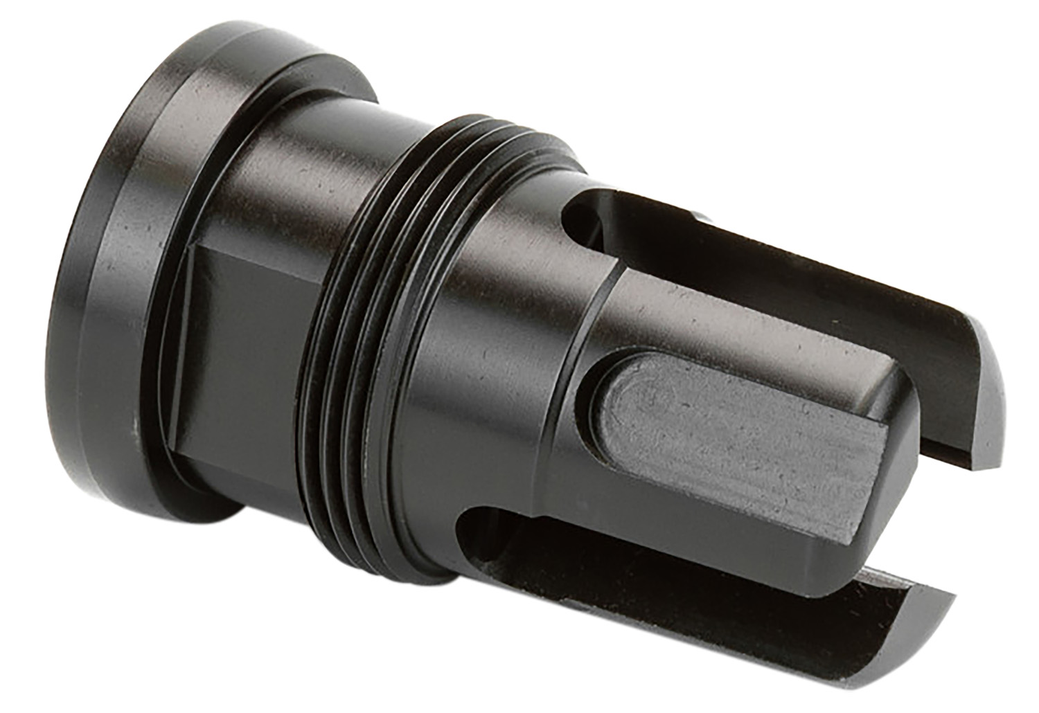 Griffin Armament TMMFH5824 Minimalist Taper Mount Flash Suppressor Black 17-4 Stainless Steel with 5/8-24 tpi Threads, 1.80 OAL &  1.07 Diameter for 30 Cal