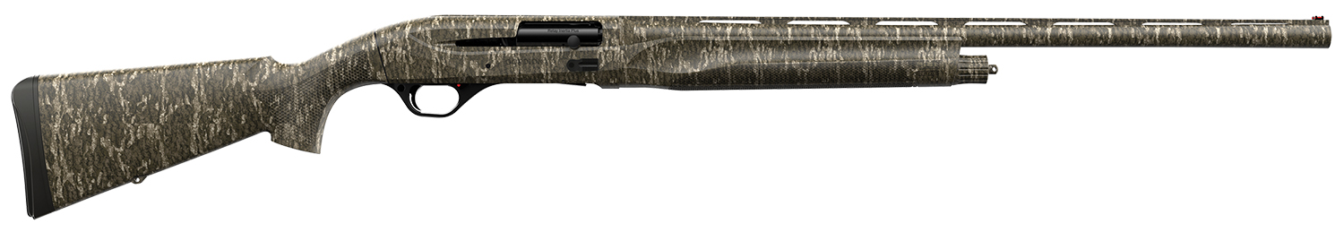 Retay USA GORCBTL28 Gordion Waterfowl Inertia Plus 12 Gauge with 28 Deep Bore Drilled Barrel, 3 Chamber, 4+1 Capacity, Overall Mossy Oak Bottomland Finish & Synthetic Stock Right Hand (Full Size)