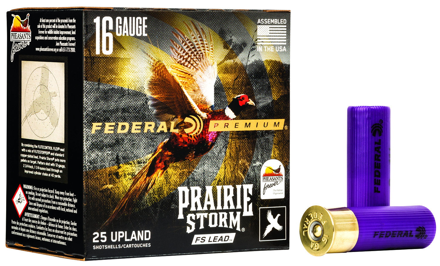 Federal Premium Prairie Storm FS 16 Gauge Shotshell