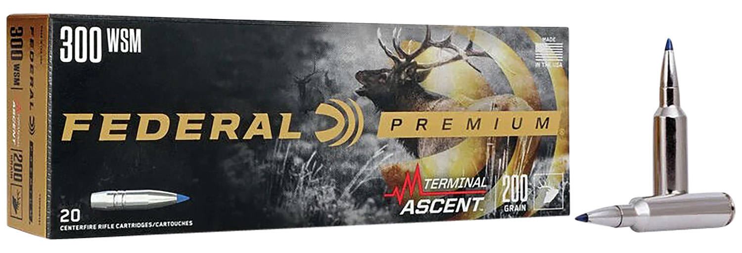 Federal P300WSMTA1 Premium Terminal Ascent 300WSM 200gr 20 Per Box/10 Case