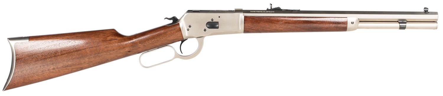 Taylors & Company 220065 1892 Trapper 357 Mag 16" Blued Barrel Walnut Stock
