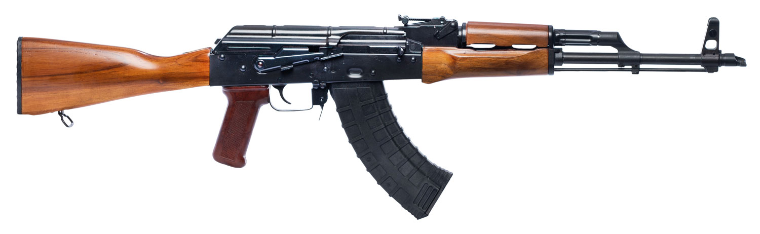 RILEY DEFENSE INC RAK101 RAK-47 Classical 7.62x39mm 16.25 30+1 Black Oxide Stained Teak Wood Stock
