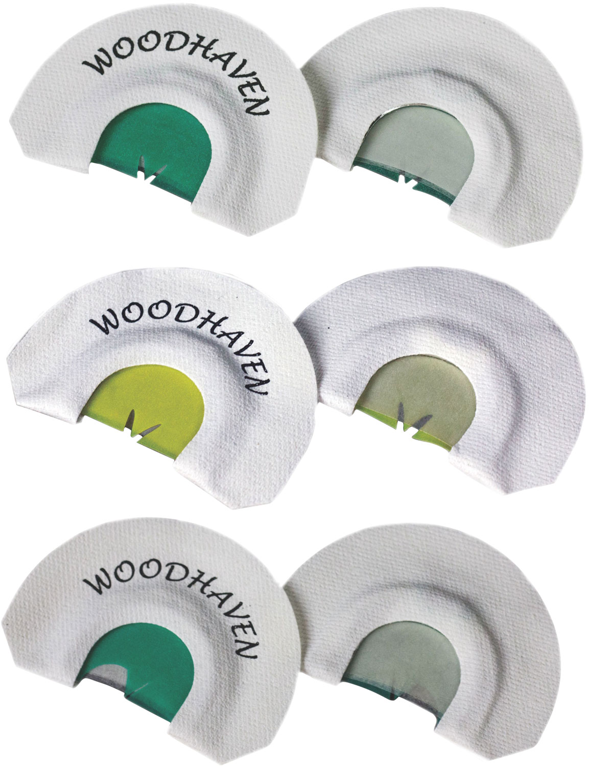 Woodhaven Wh016 TOP 3 PRO Pack Diaphragm Call Triple Reed Attracts Turkeys