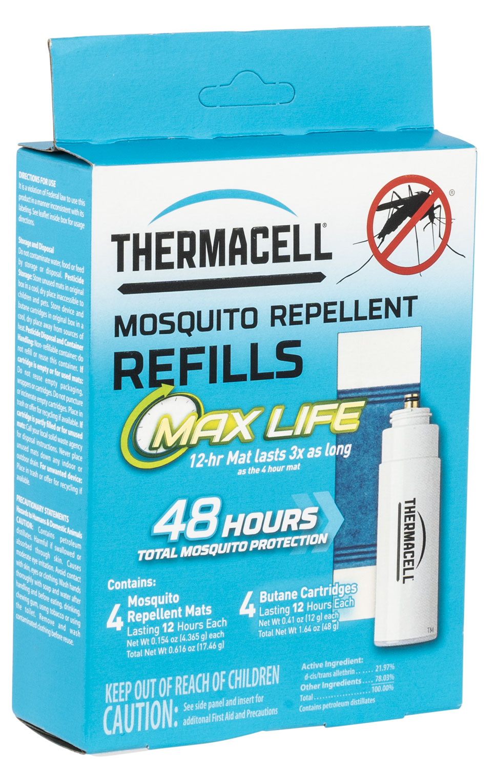 Thermacell L4 Max Life Repellent Refills White Effective 15 ft Odorless...-img-0