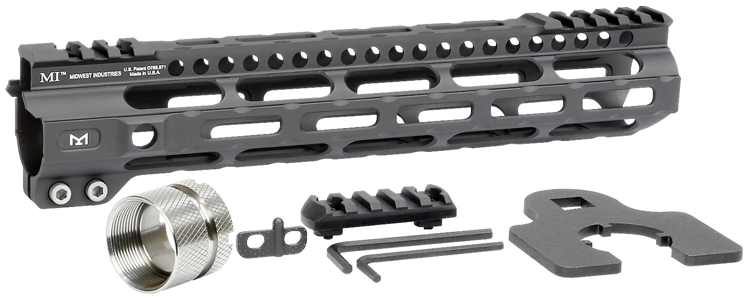 Midwest Industries Ultra Lightweight AR-15 Aluminum Handguard 10.5 Inch ...