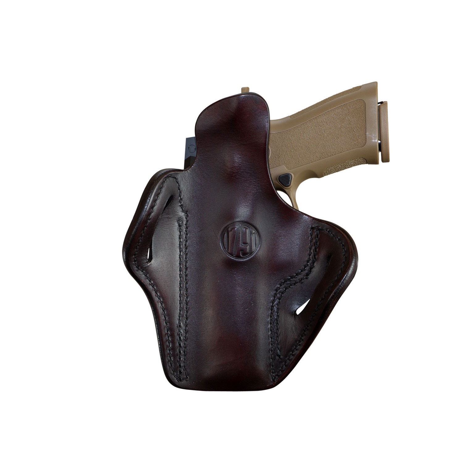 1791 Gunleather OR-BH2.4-SBR-R Optic Ready Holster Signature Brown RH