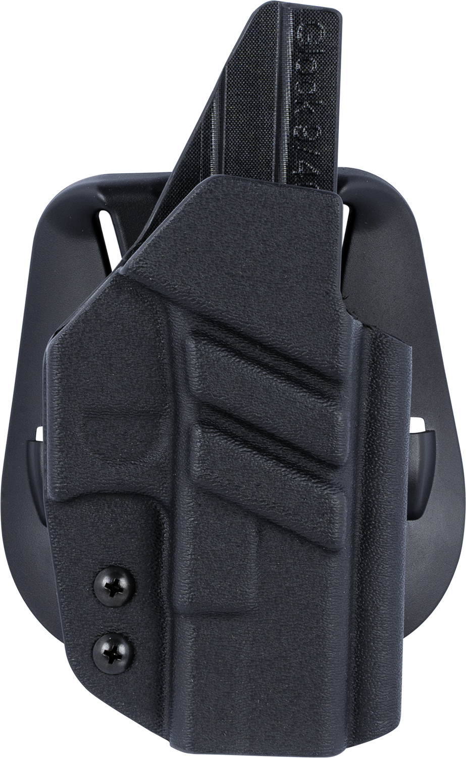 1791 Gunleather TACPDHOWBGlock-BLK-R Tactical Kydex OWB Holster Black RH