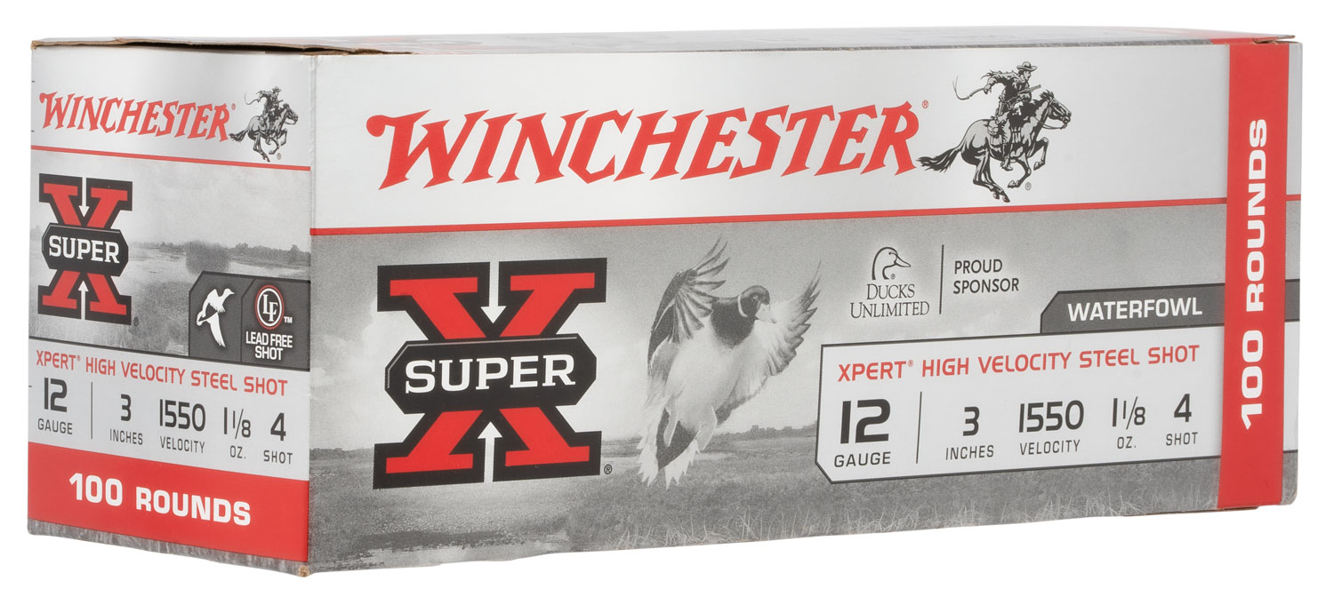 Winchester Super X Xpert High Velocity 12 Gauge 3" 1 1/8 oz 1550 fps 4 Shot