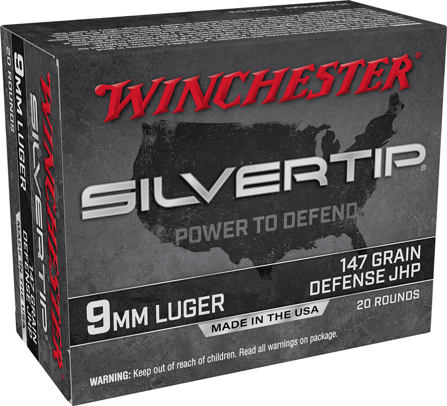 Winchester Ammo W9MMST2 Silvertip  9mmLuger 147gr Silvertip Jacket Hollow Point 20 Per Box/10 Case Winchester Ammo W9MMST2 Silvertip  9mmLuger 147gr Silvertip Jacket Hollow Point 20 Per Box/10 Case