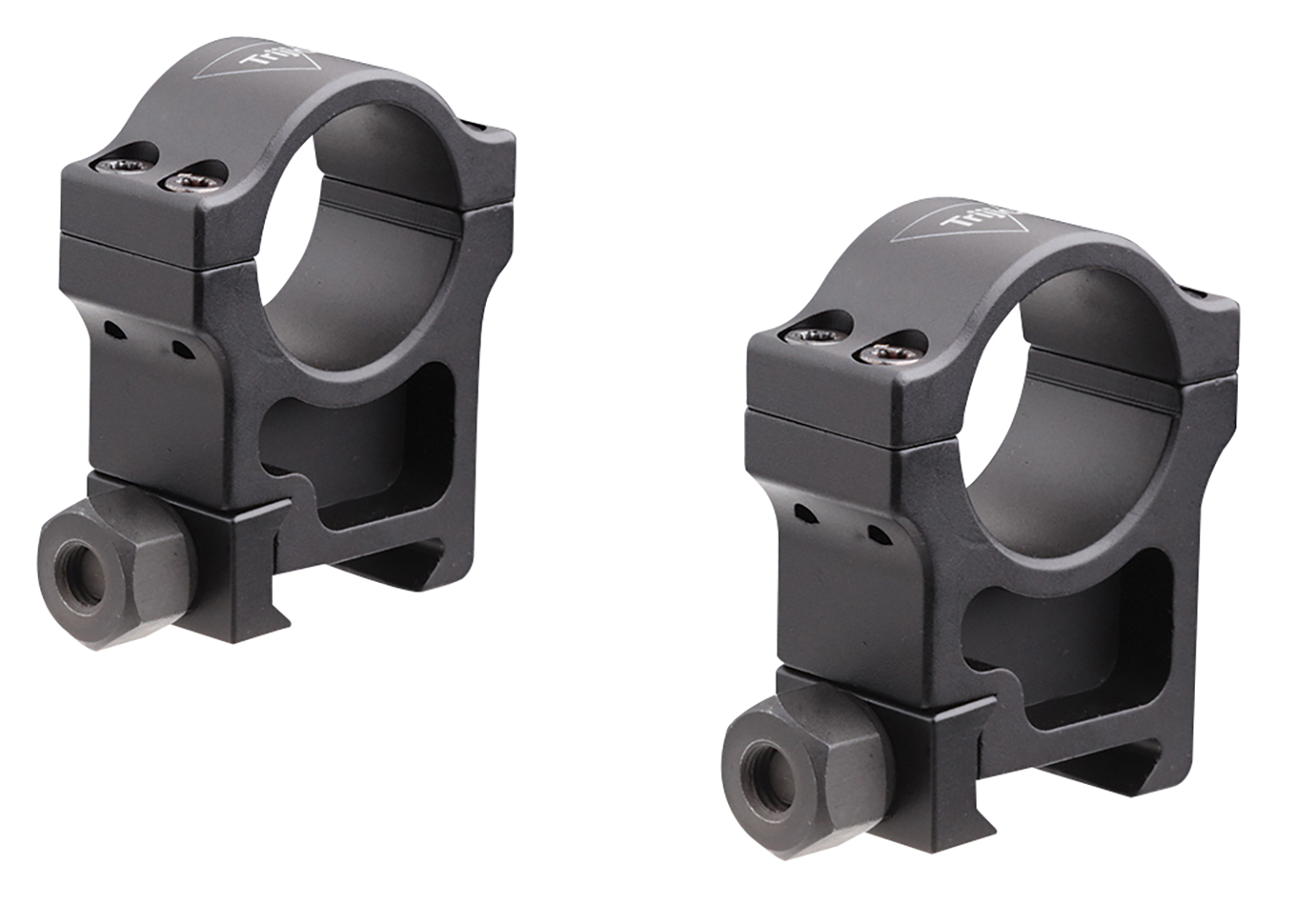 Trijicon AC22006 Riflescope Rings 1" Extra High Anodized Aluminum Black