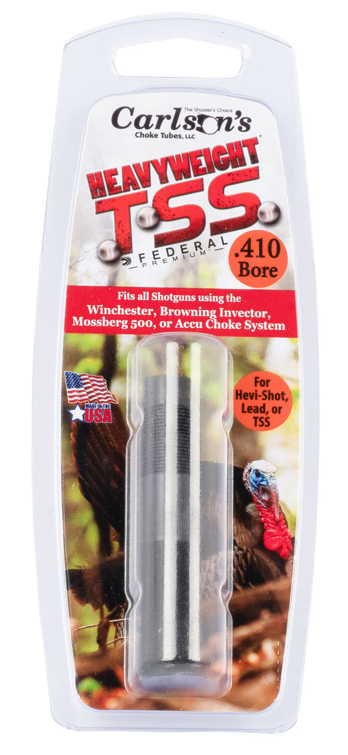 Carlson's 38030 TSS Turkey Choke Tubes, Winchester-Browning Inv-Moss 500, .410 Gauge, 1.5" Flush, Steel, Optimized for Heavyweight Loads