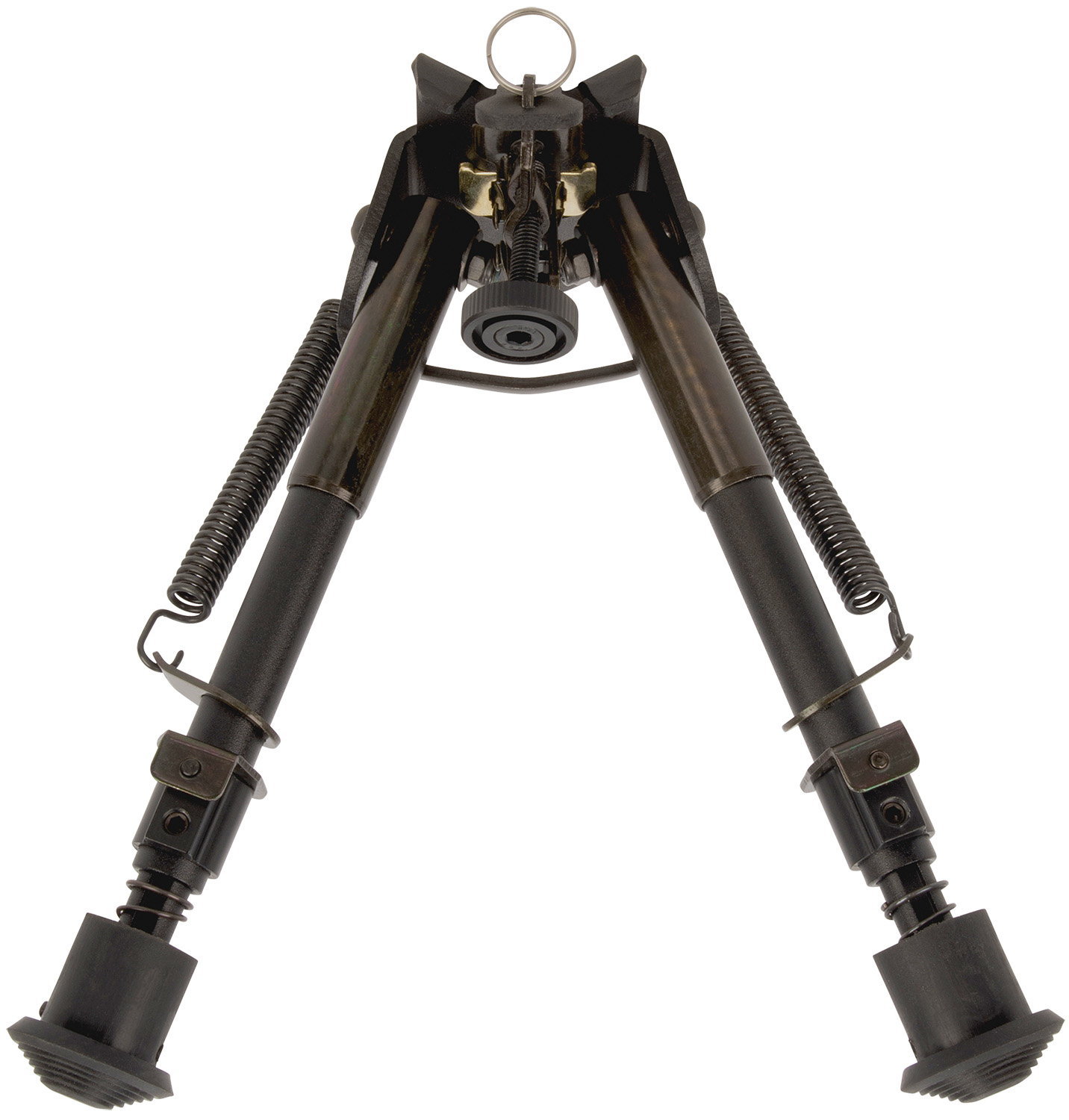 Allen 2207 Bozeman  Rifle Bipod Black Aluminum w/Sling Swivel Stud Mount, Rubber Feet & 6-9 Vertical Adjustment Allen 2207 Bozeman  Rifle Bipod Black Aluminum w/Sling Swivel Stud Mount, Rubber Feet & 6-9 Vertical Adjustment
