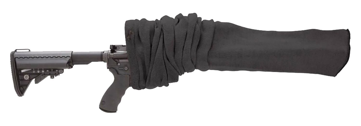 Tac Six 13255 Tactical Rifle Gun Sock  fits Tactical Firearms w/wo Scope Up To 55 Long, Silicone Treated, Cinch Closure