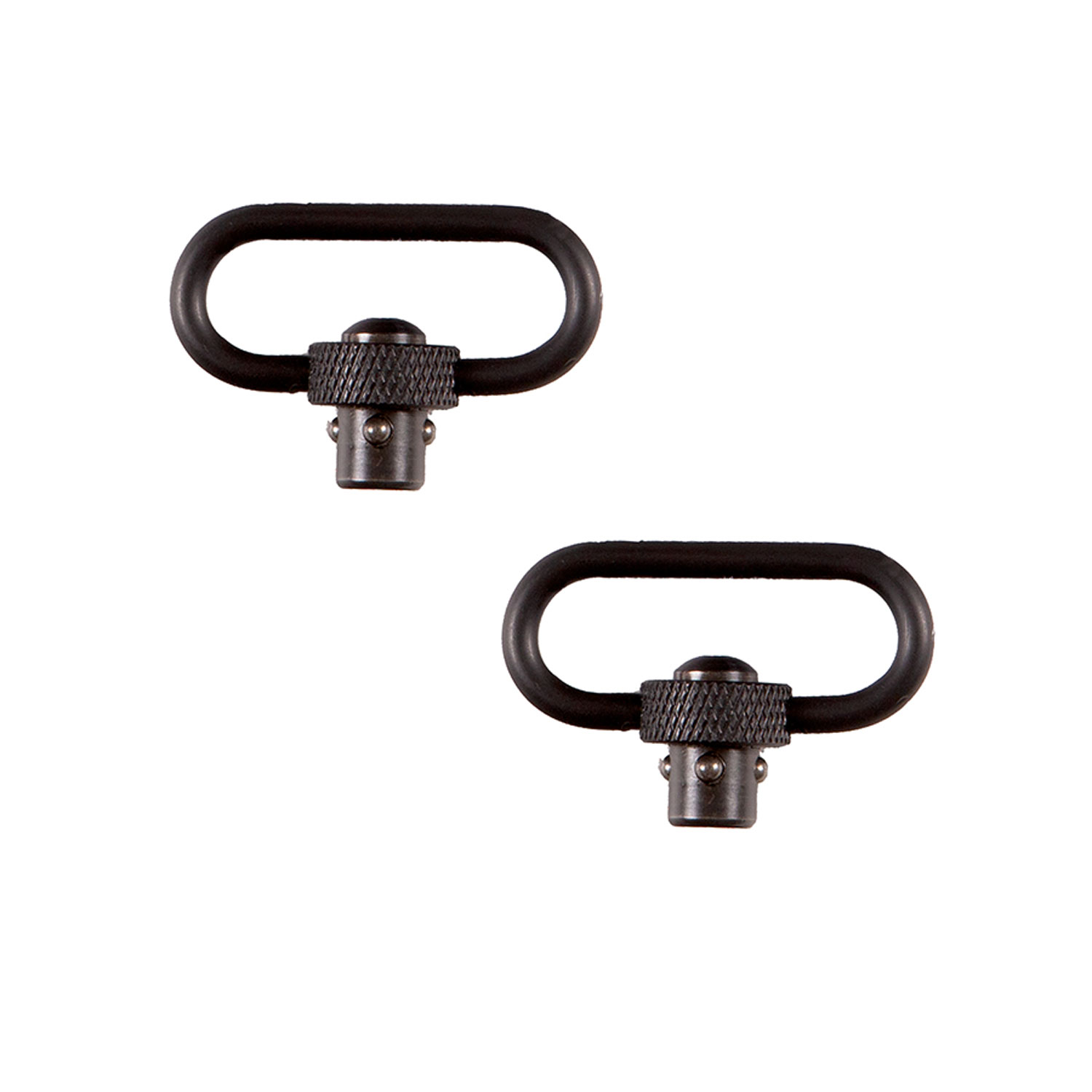 Allen 14516 Quick Detach Swivel Set 1.25" Push Button Black Steel - Allen Company - 1.25"