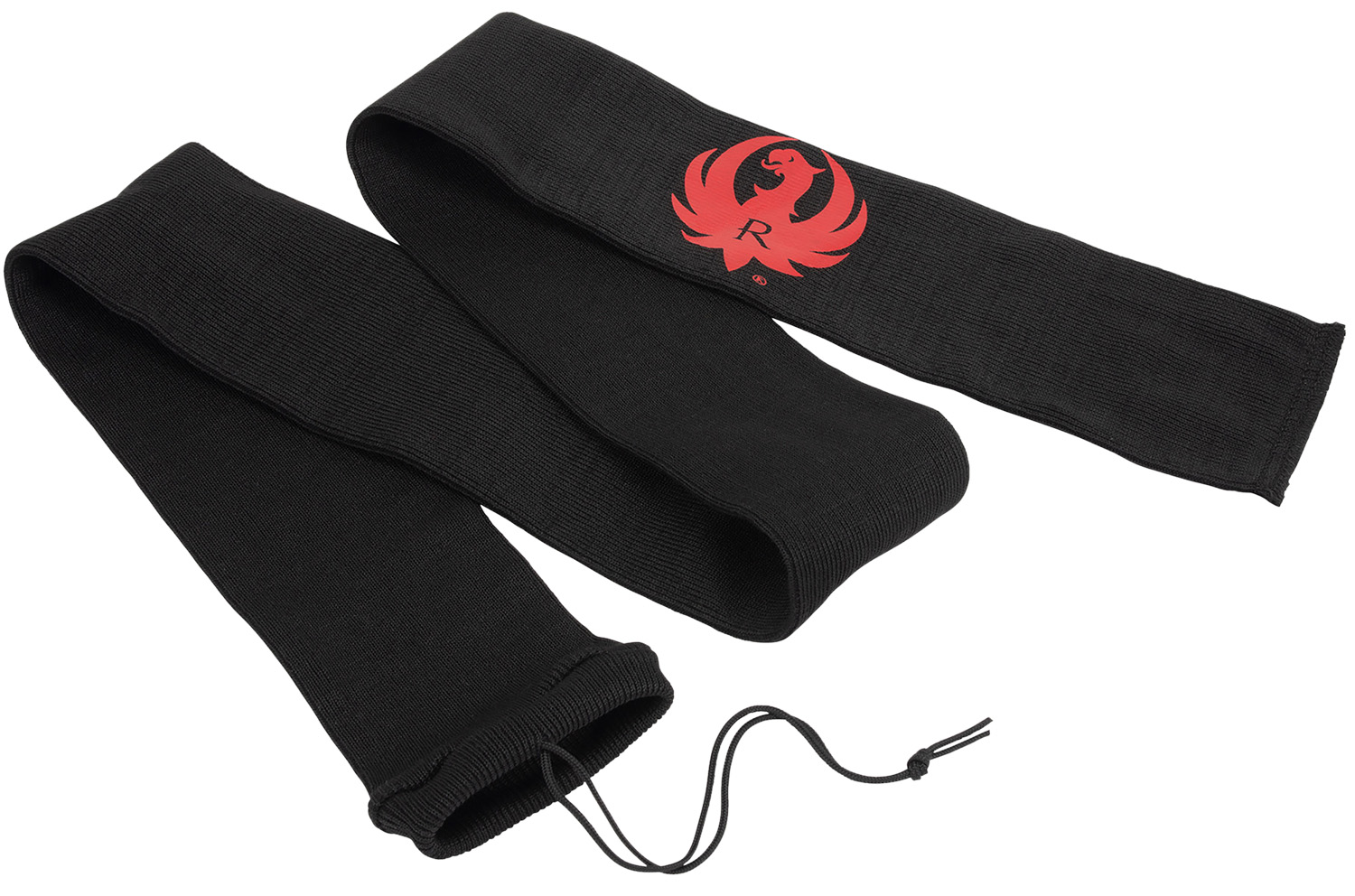 Ruger 13401 Gun Sock  52 Rifle Or Shotgun, Black Knit With Ruger Logo