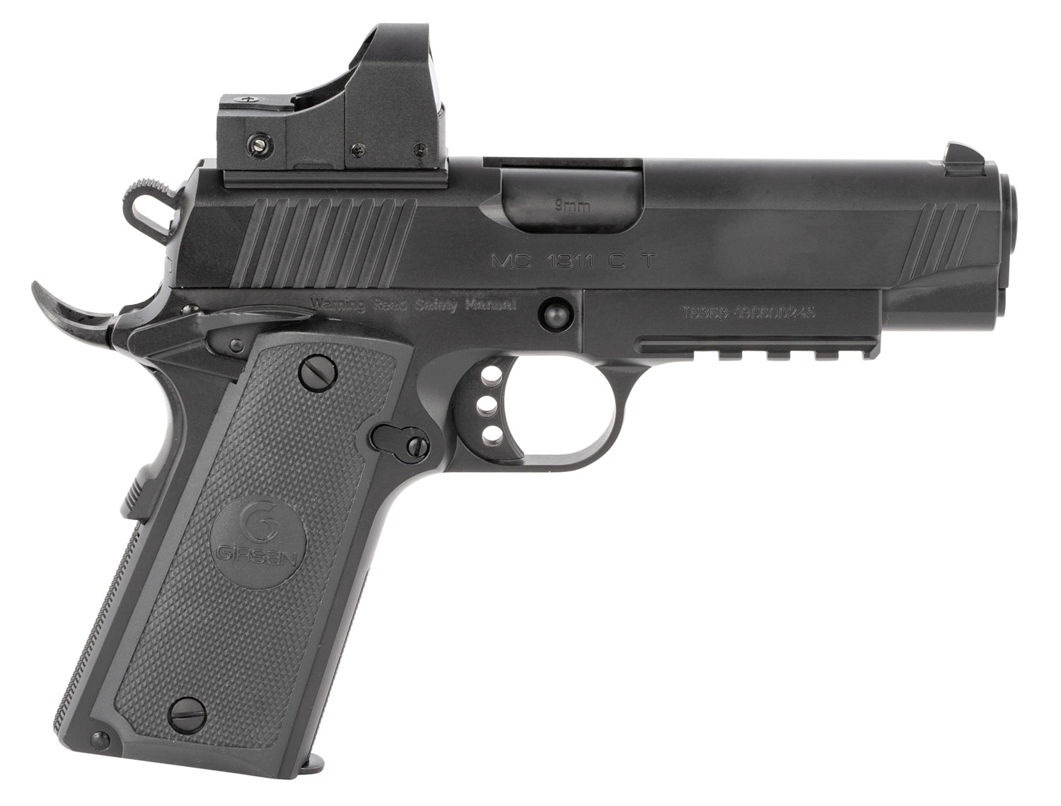 EAA GIRSAN 390061 MC1911 S TV Full Size Frame 45 ACP 8+1, 5