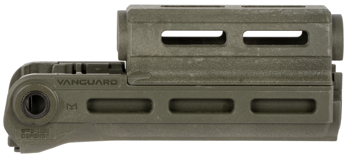 FAB Defense FXVANAKG Vanguard AK Handguard M-LOK OD Green Polymer