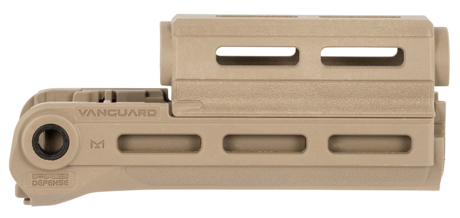 FAB Defense FXVANAKT Vanguard Handguard for AK-47/ AK-74/ AKM M-Lok Rail System 6.41 OAL Flat Dark Earth Polymer