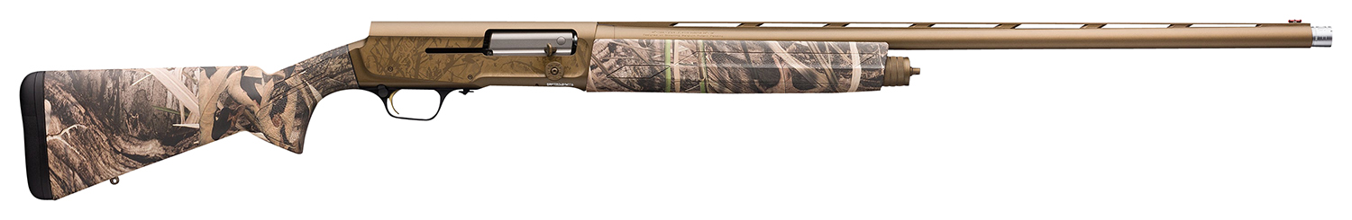 Browning 0119002004 A5 Wicked Wing 12 Gauge 28 4+1 3.5 Burnt Bronze Cerakote Mossy Oak Shadow Grass Habitat Synthetic Stock Right Hand (Full Size)
