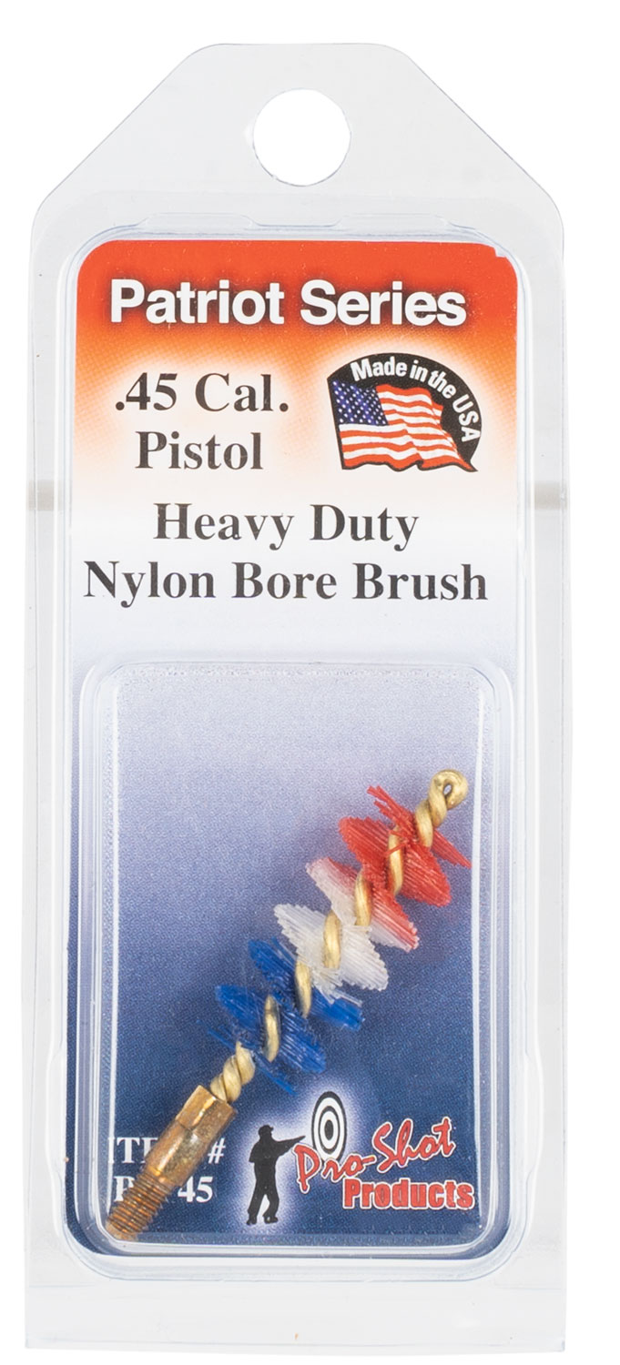Pro-Shot PSP45 Patriot Series Bore Brush .45 Cal Pistol #8-32 Thread Nyl... - Pro-Shot Products - .45