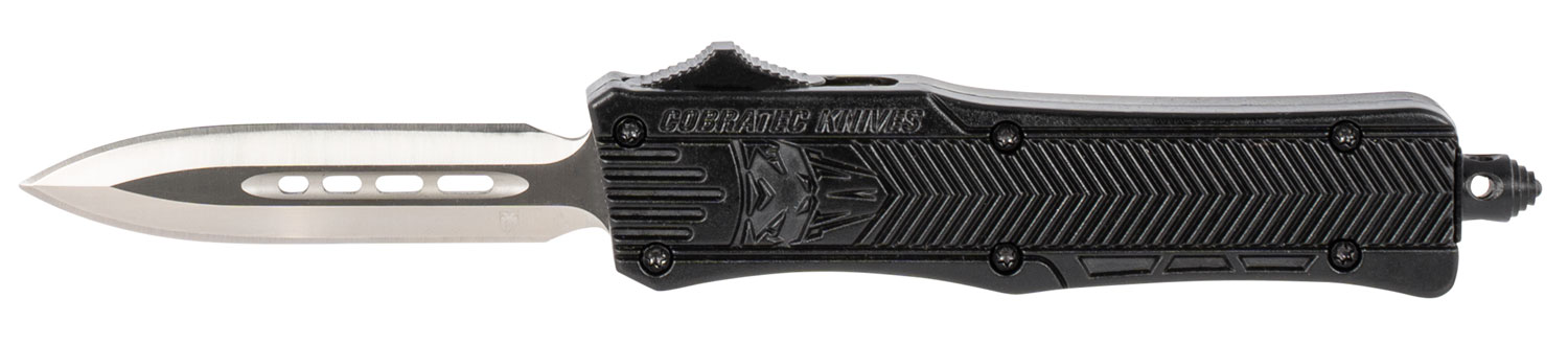 CobraTec Knives SBCTK1SDAGNS CTK-1 Small 2.25″ OTF Dagger Plain D2 Steel
