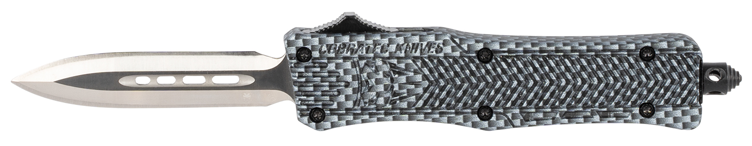 CobraTec SCFCTK1SDADNS CTK-1 Small 2.75" D2 Steel OTF Dagger Knife