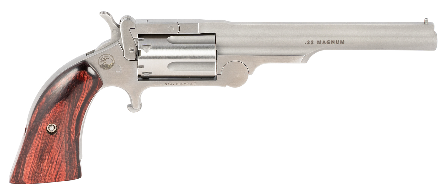 NORTH AMERICAN ARMS Ranger II .22 Magnum 5rd Bead Blast Revolver NAA-22M-R4 - NAA - 22 Magnum