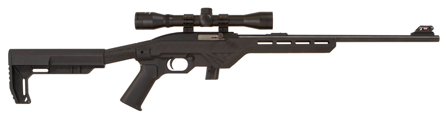 Citadel Trakr Rifle 22 LR. 18 in. Synthetic Black RH Package