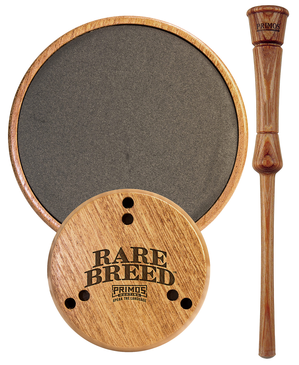 Primos PS2904 Turkey Call Slate Wood Cup One-Piece Striker CNC Milled