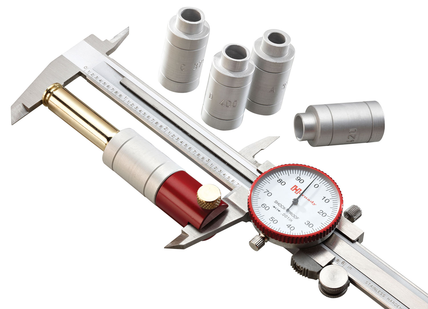 Hornady HK66 Headspace Kit .17 Rem to Belted Magnums 5 Bushings