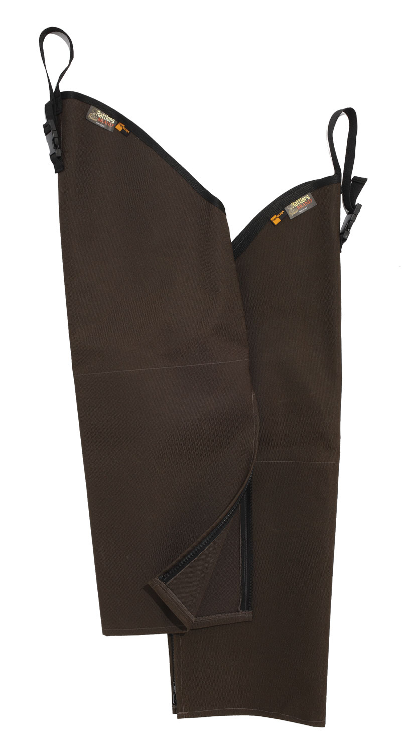 Boyt Harness 9001BRRR Rattlers Chaps 1000D Nylon Brown Regular 26”...