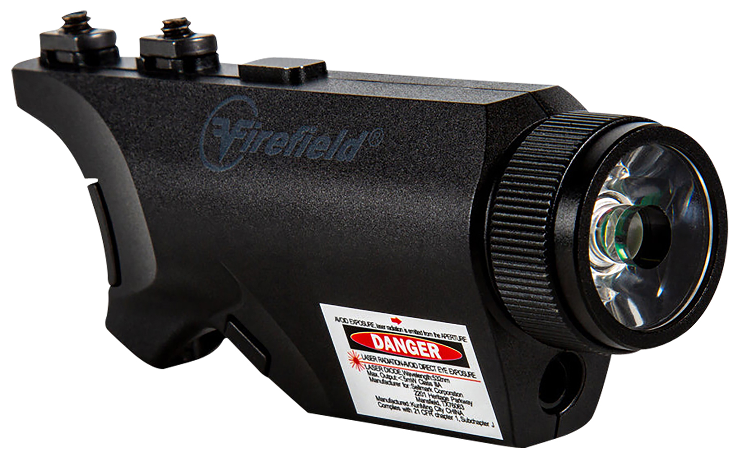 Firefield FF35011K Rival XL Foregrip Flashlight Green Laser Combo Black