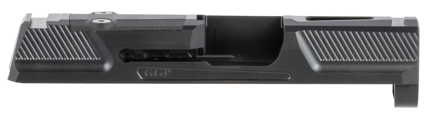 Grey Ghost Precision GGP365BLK2 Slide Sig P365 Optic Cut Black DLC Finish