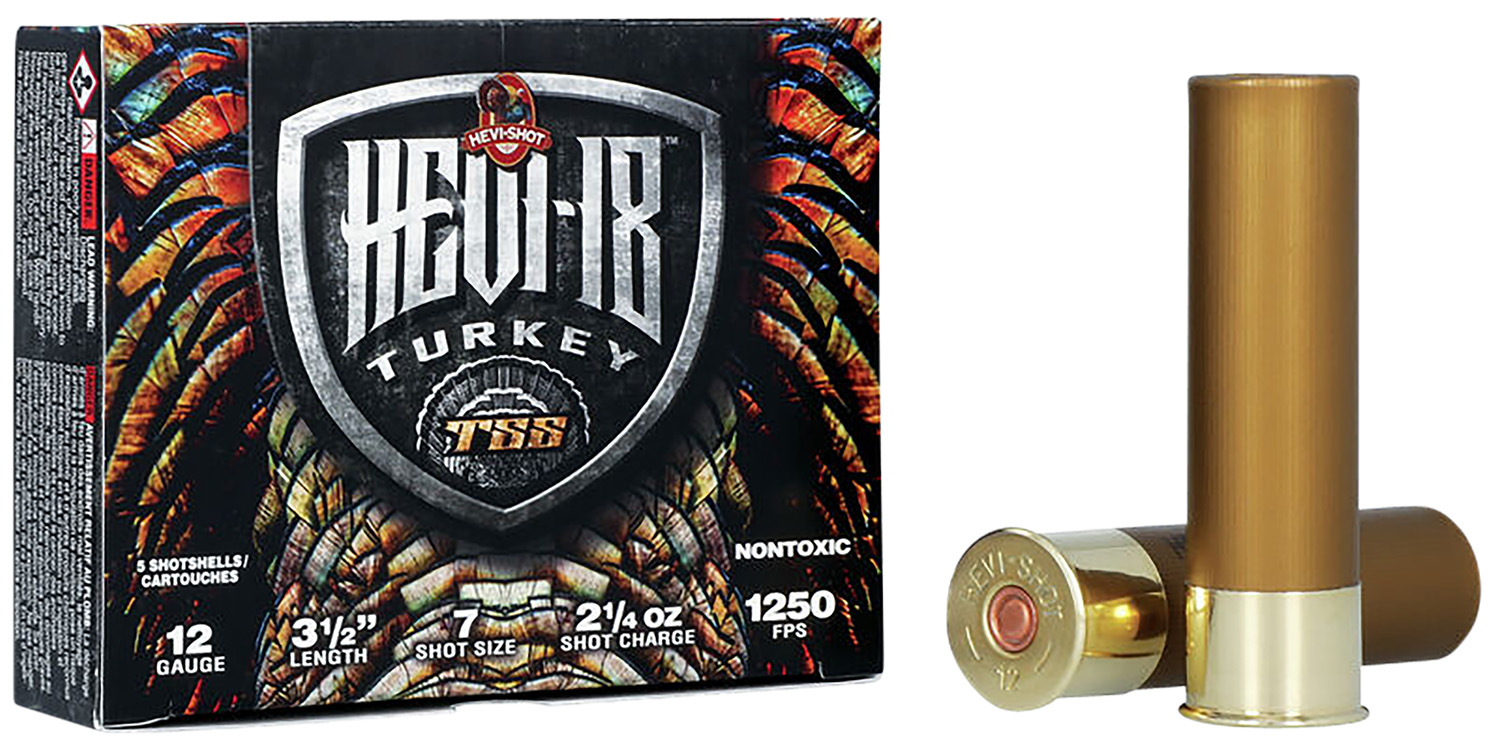 Hevishot 4507 Hevi-18 Turkey TSS 12 Gauge 3.50" 2 1/4 Oz 7 Shot 5 Bx/ 10 Cs