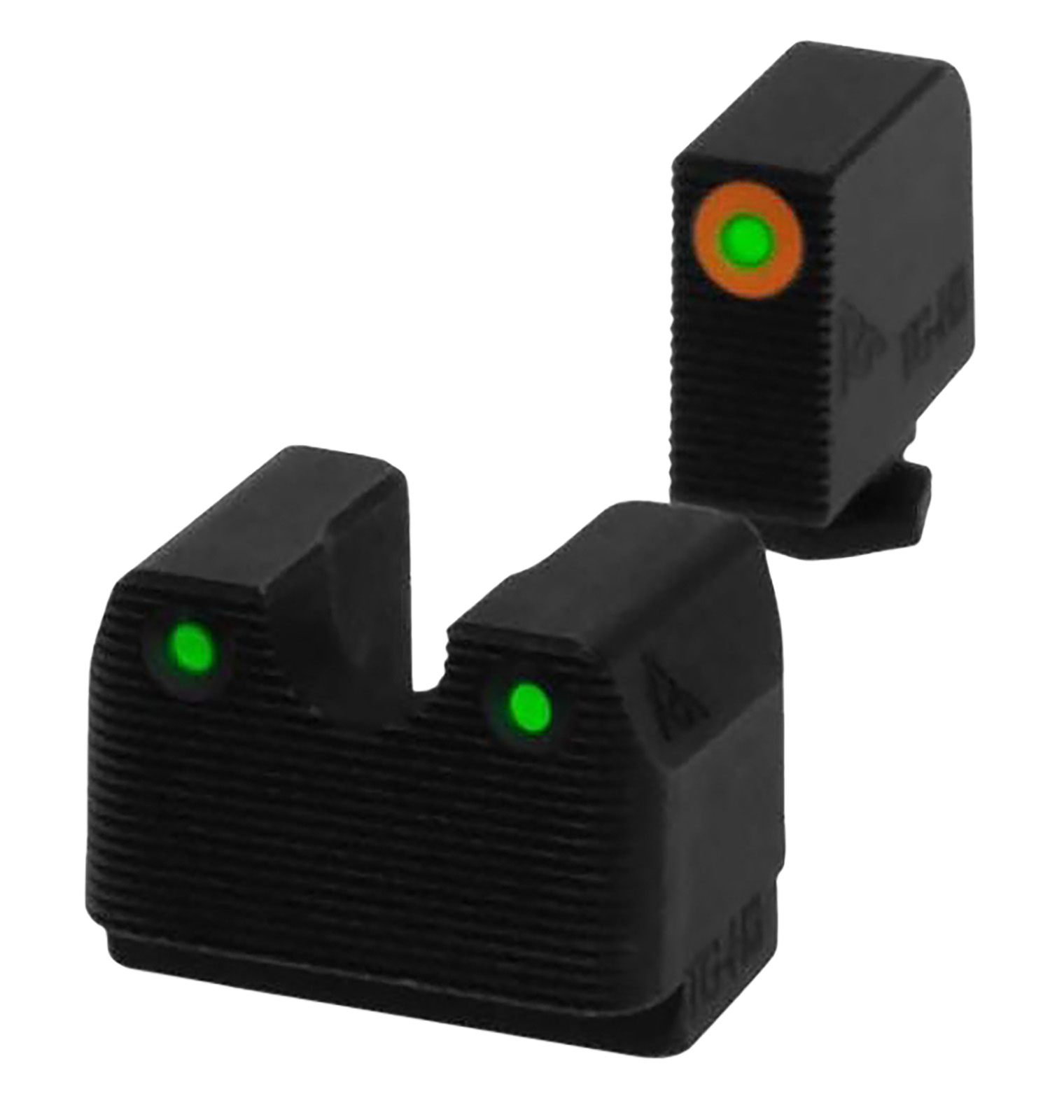 Rival Arms RA4A231G In-Line MOS Night Sights for G17/G19 Black | Green...-img-0