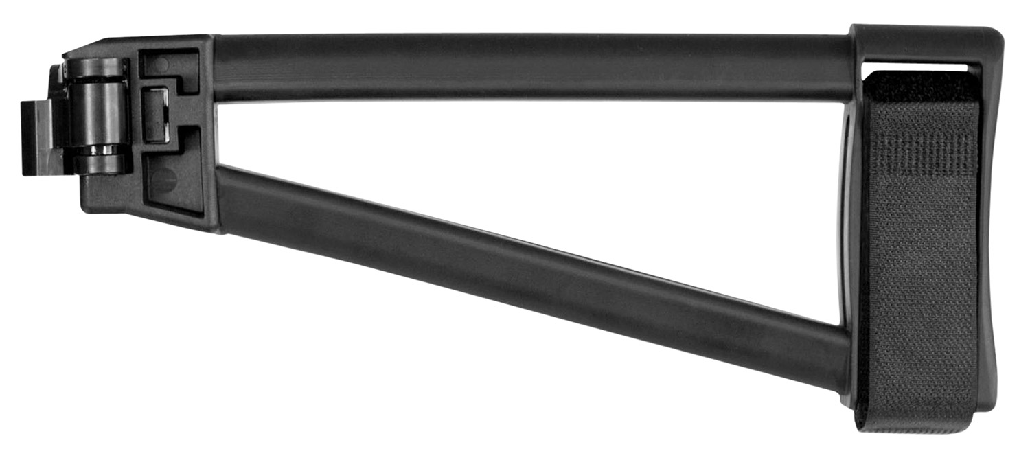 SB Tactical TF191301SB TF 1913  Side Folding Black Synthetic with 9.50 OAL & Nylon Strap for AR-Platform with 1913 Picatinny Rail (Tube Not Included)