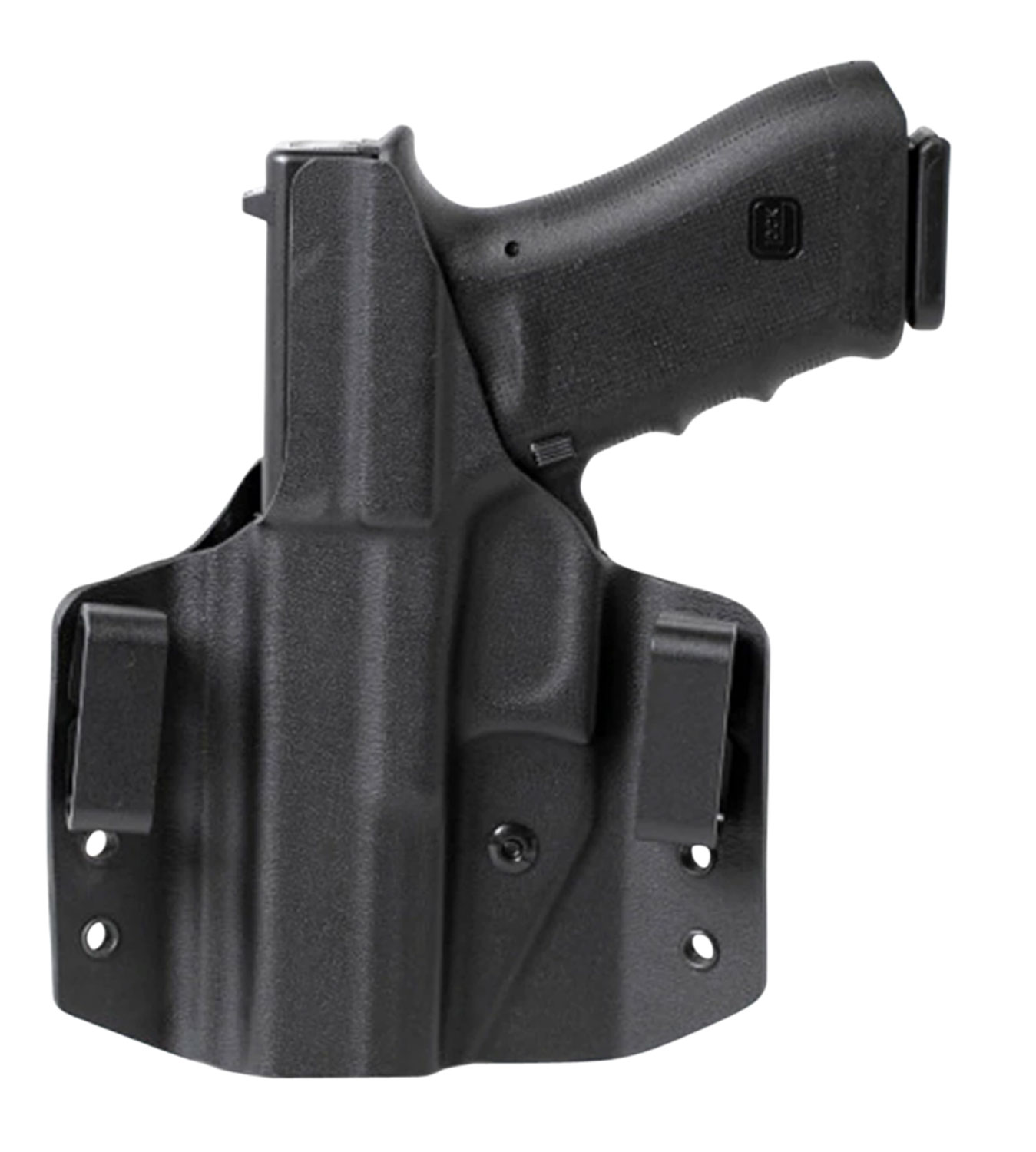 Uncle Mike's 54CCW00BGL CCW Holster OWB Black Boltaron Compatible w-Gloc...