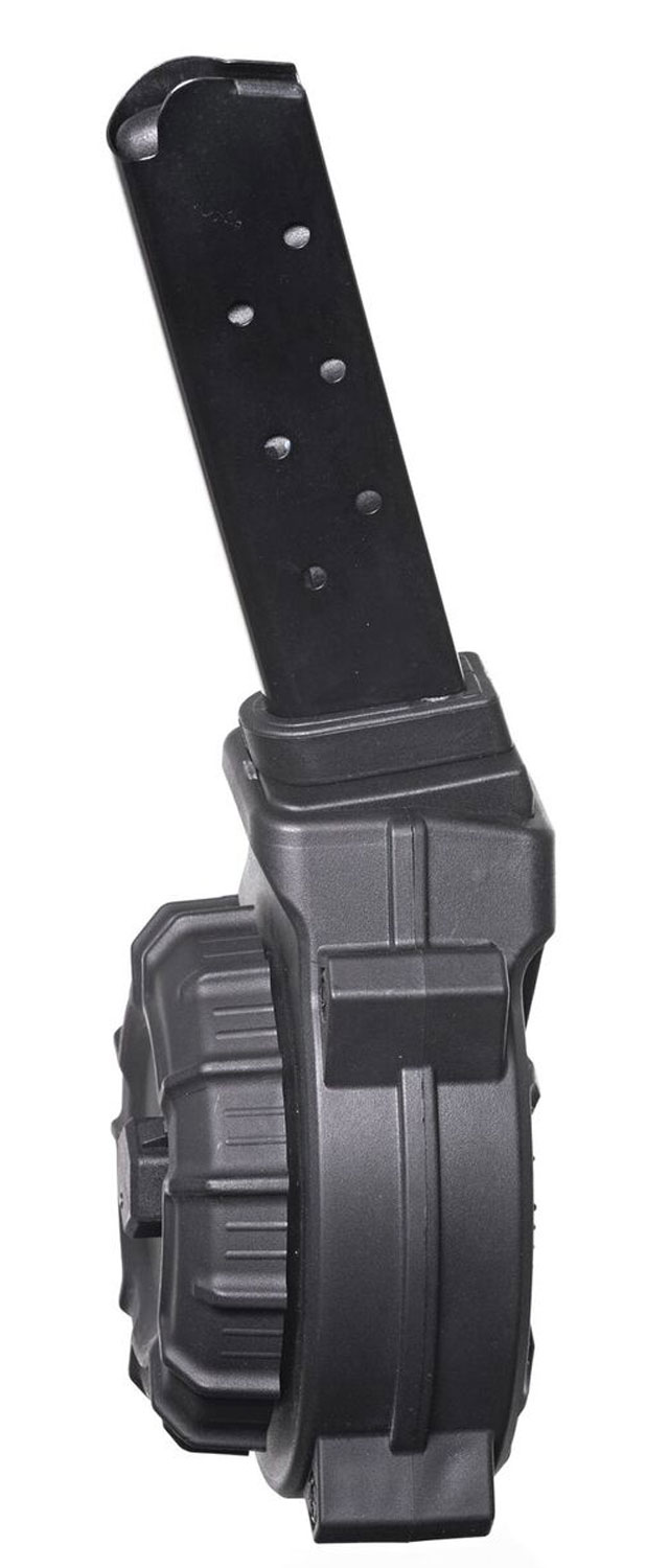 ProMag DRMA31 Standard 30rd Drum 9mm Luger Fits S&W M&P Shield Black