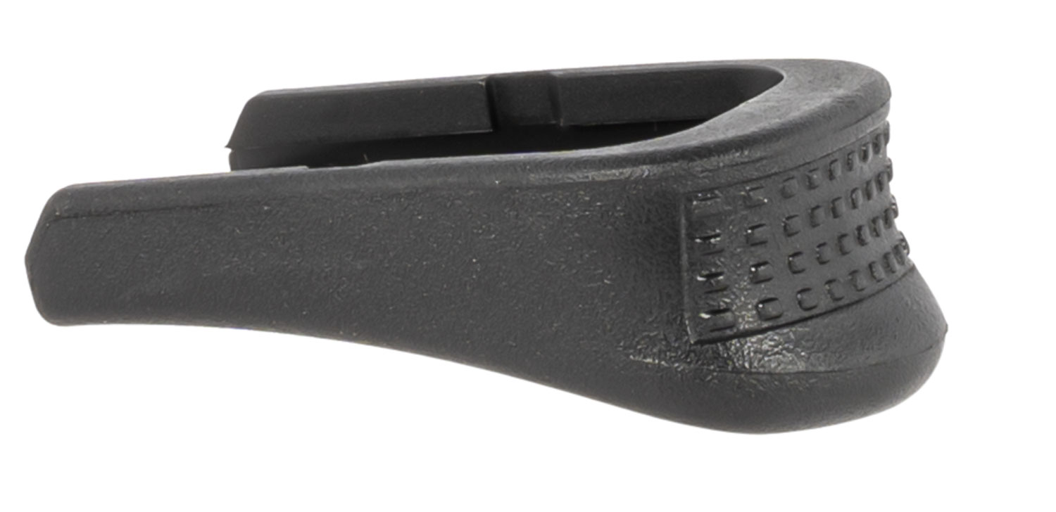 Pearce Grip PG48 Grip Extension  made of Polymer with Texture Black Finish & 5/8 Gripping Surface for 9mm Luger Glock 43X, 48
