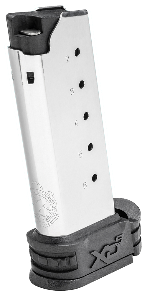 Springfield Armory Magazine XD-S .45 ACP 6 Rounds Stainless Finish XDS5006 - Springfield Armory - 45 ACP