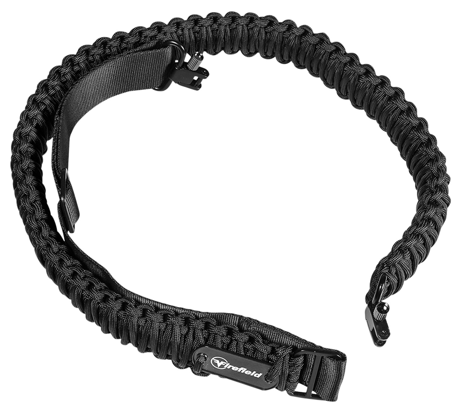 Firefield FF46001 Two Point Tactical Sling Black Nylon Paracord 37.50-45 OAL Adjustable Rifle
