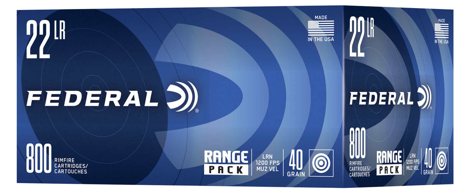 22 Long Rifle 40 Grain Lead Round Nose 800 Rounds Federal Ammunition 22 Long Rifle