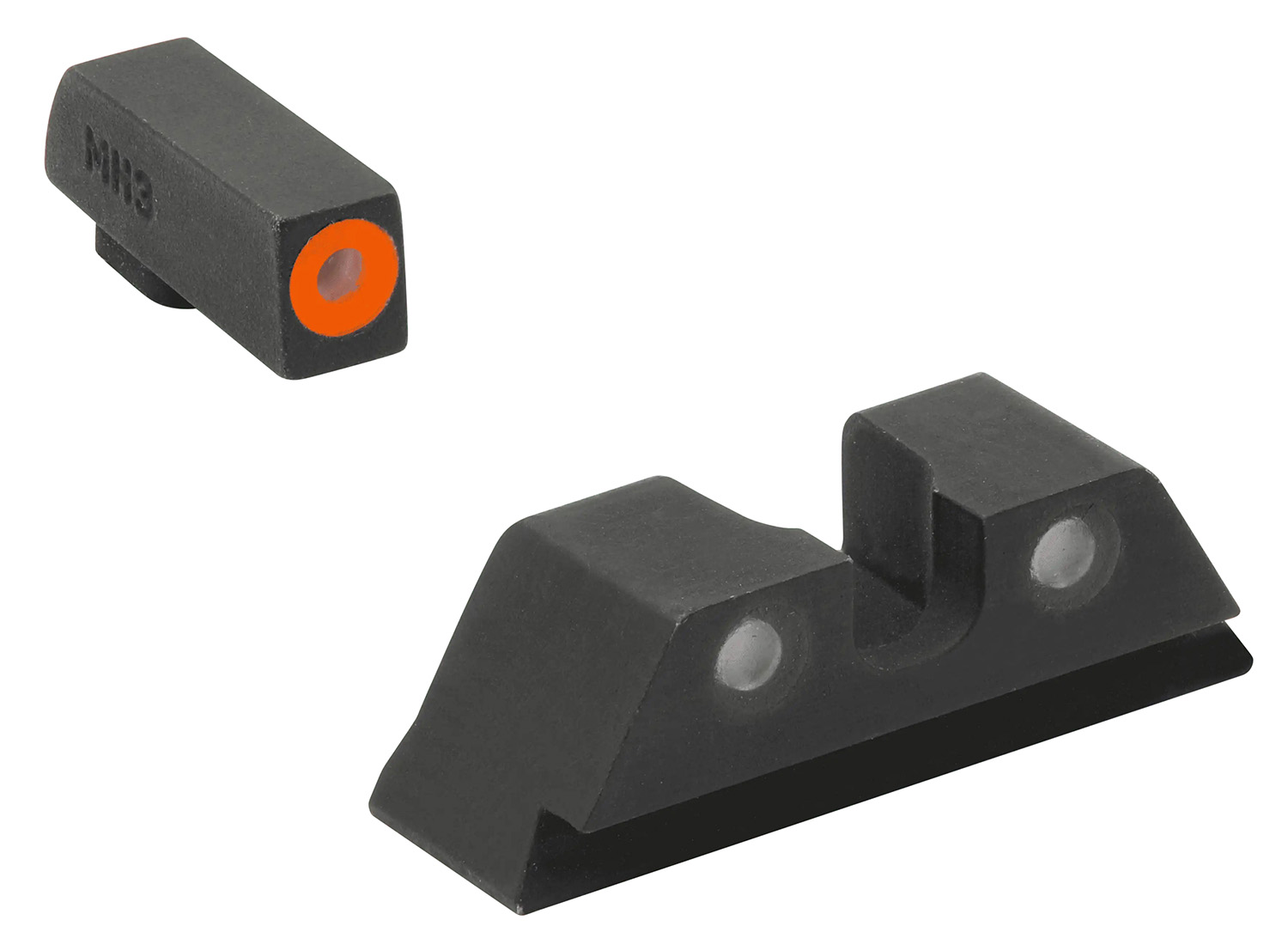 Meprolight 402243137 Hyper-Bright Tritium Sight Set for Glock 9mm/.40/.357/.45