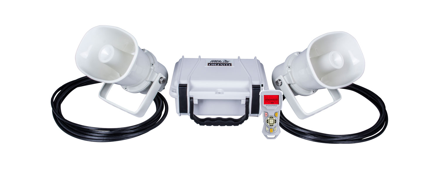 Foxpro SNOWPRO Digital Call 75 Sounds Li-ion Battery White ABS