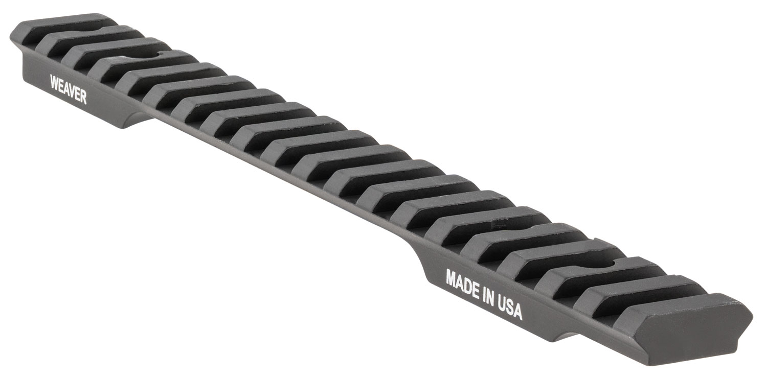 Weaver Multi-Slot Base Extended Aluminum Fits Savage 110 Long Action 0 MOA - Weaver - MULTI-SLOT BASE
