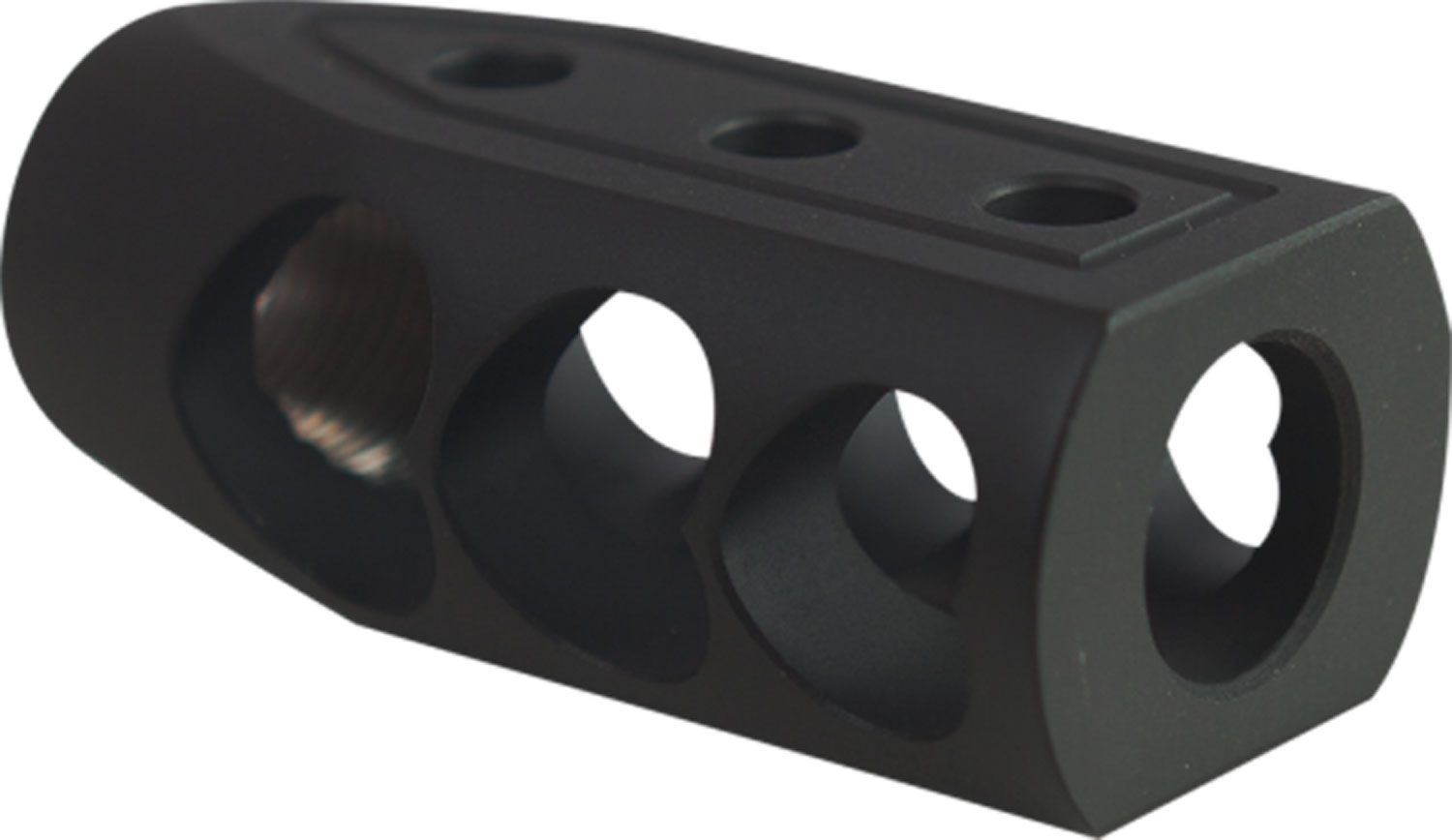 Timber reek Outdoors Beohbblc Muzzle Brake Black erakote With 49/64-20 TPI