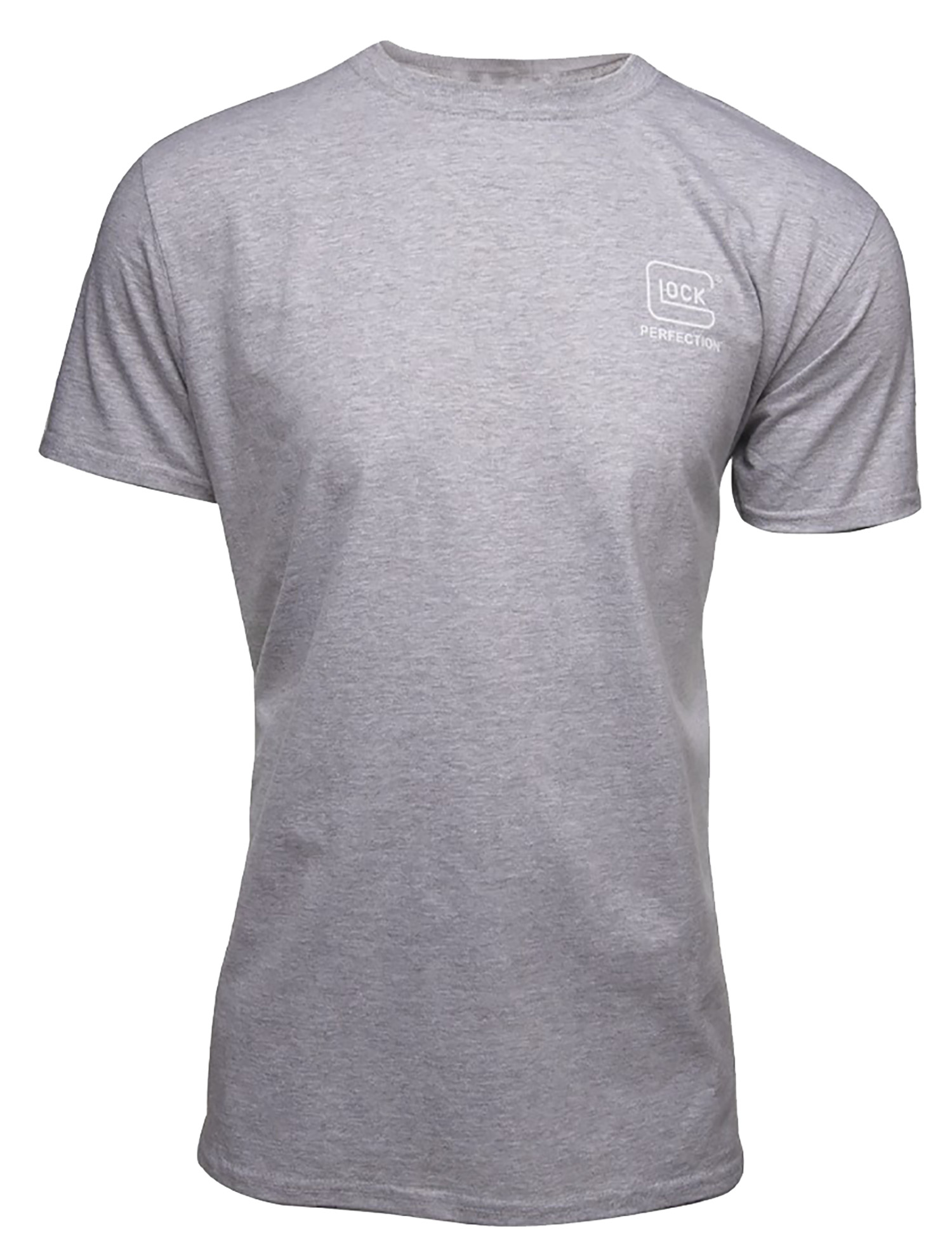 Glock AA75117 Pursuit Of Perfection Heather Gray Cotton/Polyester Short...-img-0