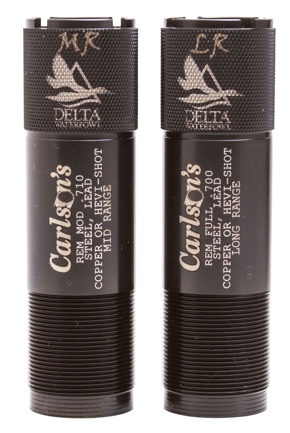 CARLSONS Delta Waterfowl 12Ga Rem MR & LR Ext Choke Tubes 2-Pack 07260